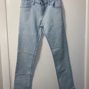 Girls’ Light Blue Denim Jeans - size 8